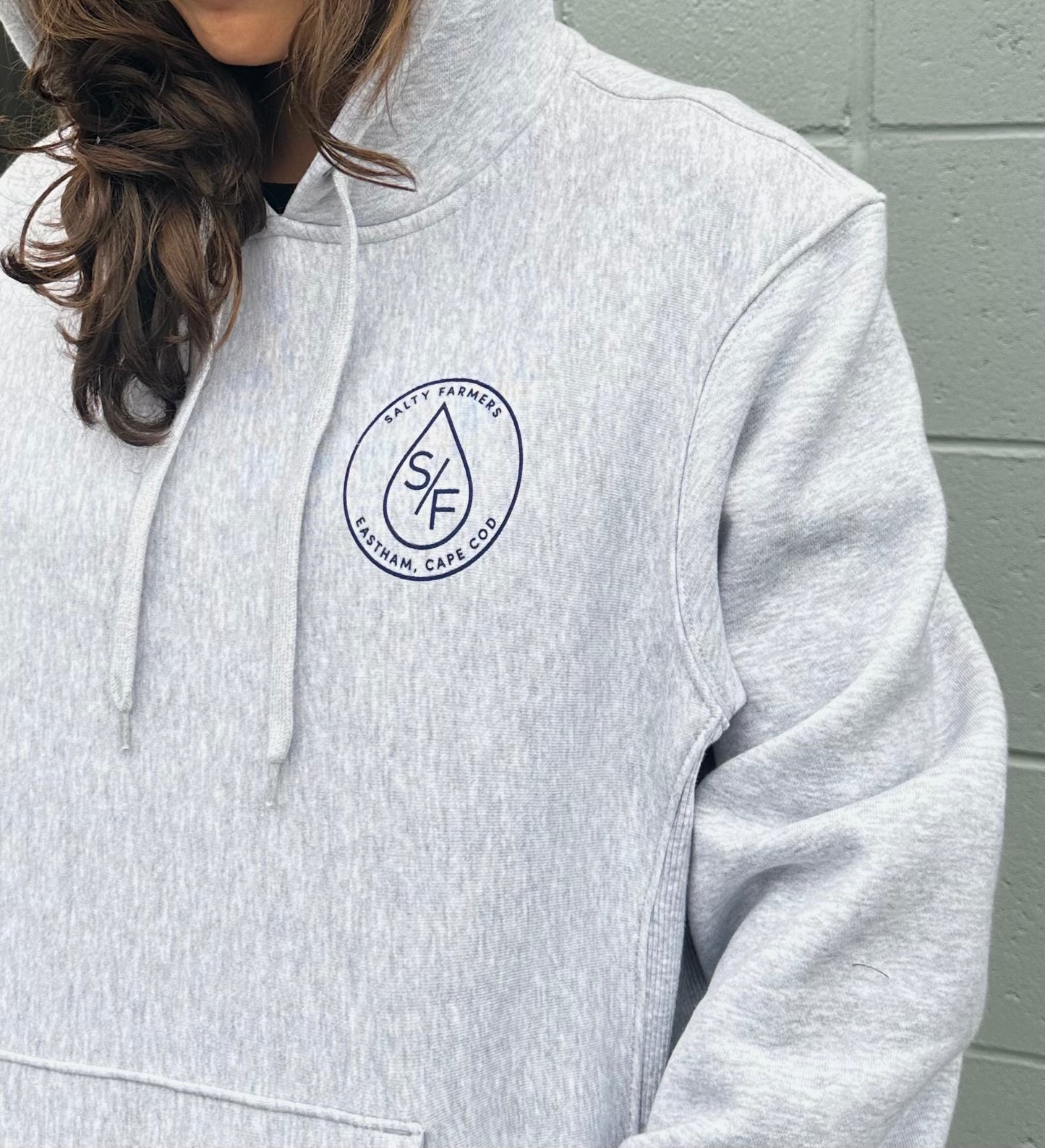 Grey SportTek Bud Lobster Hoodie