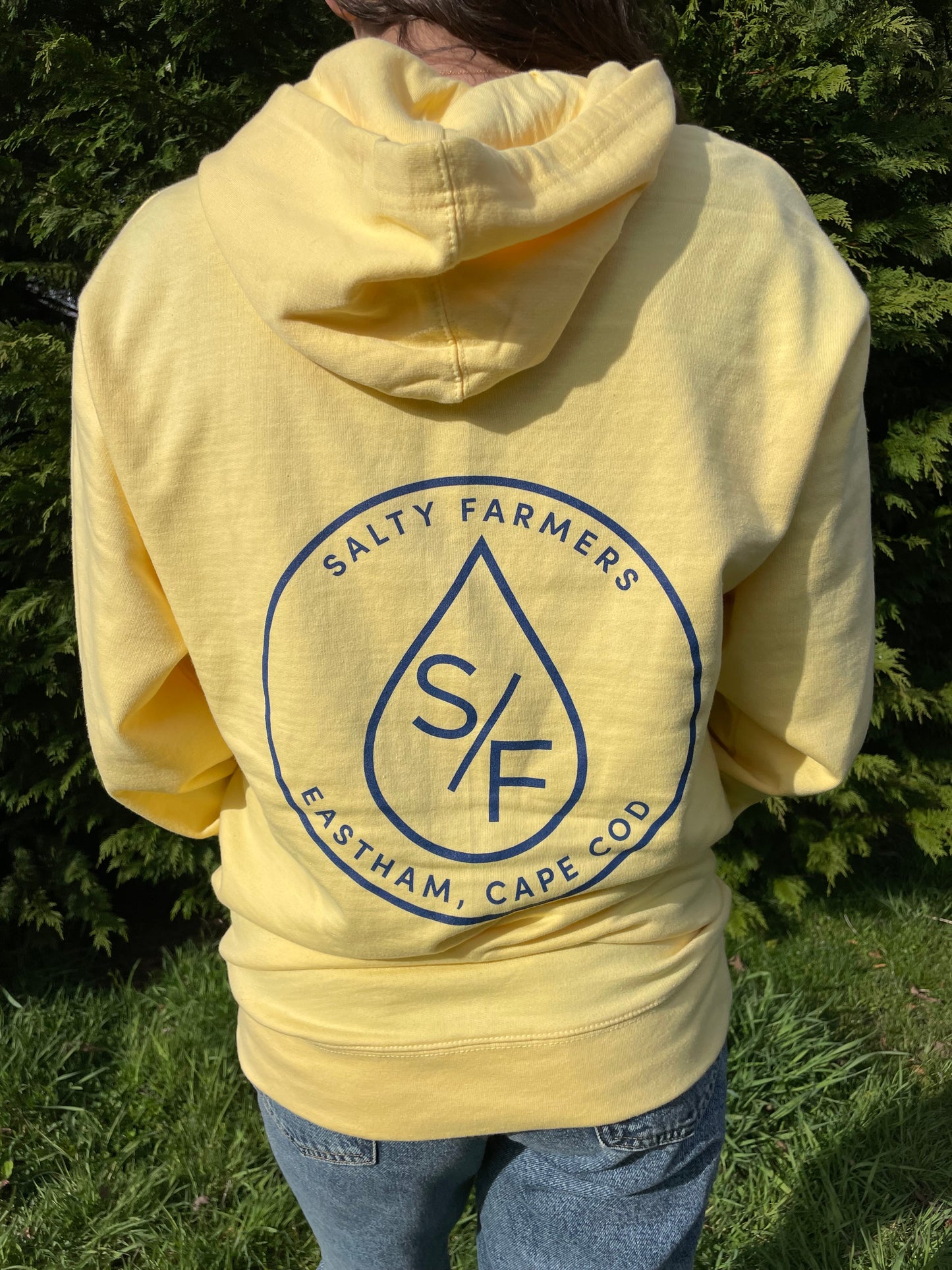 Yellow Teardrop Hoodie