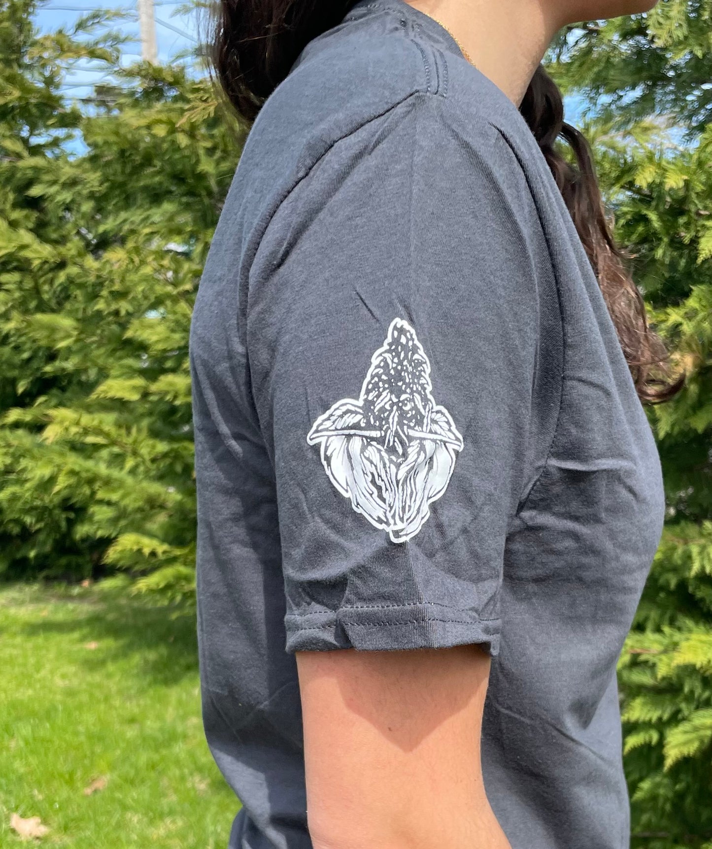 Dark Grey Pocket Tee