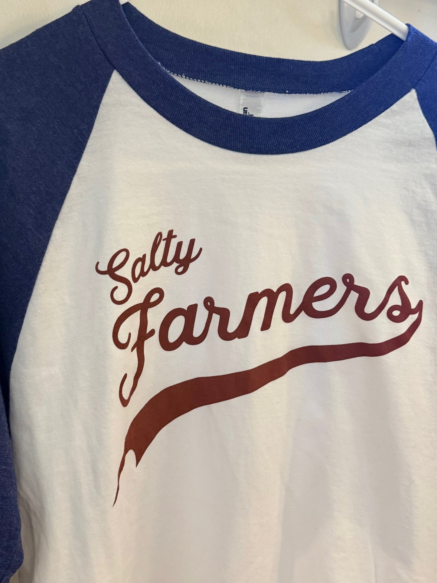 Salty Farmers Baseball Tee
