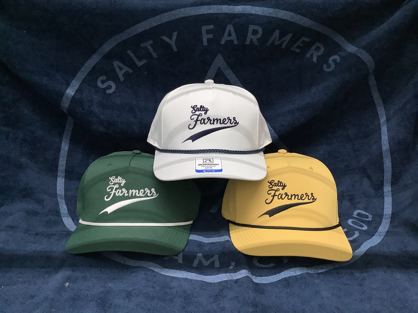 Salty Farmers Rope Hat (GREEN)